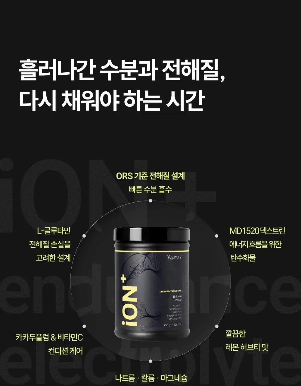[수분 보충] 베가베리 이온 플러스 상세페이지 5